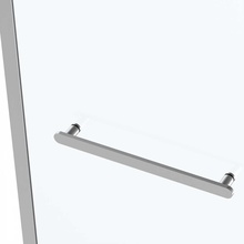 Vincea Como Soft VSR-1CS9012CL Прозрачное стекло/Профиль Хром 90х120 Душевой уголок 90x120x195 см, Италия - фото 1 - фото 3