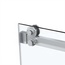 Vincea Como Soft VSR-1CS9012CL Прозрачное стекло/Профиль Хром 90х120 Душевой уголок 90x120x195 см, Италия - фото 5