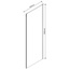 Vincea Como Soft VSG-1CS900CL Хром/Прозрачное стекло 90х195 Боковая панель 0,8x90x195 см, Италия - фото 2