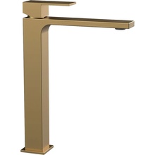 Vincea Cube VBF-1C02BG для раковины брашированное золото Смеситель 21,5x27,8 см, для раковины, Италия - фото 1 - фото 1