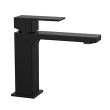 Vincea Cube VBF-1C01MB Для раковины Матовый черный Смеситель 16,5x5x16,9 см, для раковины, Италия - фото 1 - фото 1