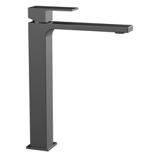 Vincea Cube VBF-1C02GM Для раковины Вороненая сталь Смеситель 21,5x5x27,6 см, для раковины, Италия - фото 1 - фото 1