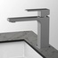Vincea Cube VBF-1C01GM Для раковины Воронёная сталь Смеситель 15,8x5x15,3 см, для раковины, Италия - фото 2