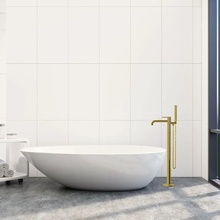 Vincea Desire VTF-1DBG Напольный для ванны Золото брашированное Смеситель для ванны, Италия - фото 1 - фото 2