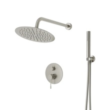Vincea Desire VSFW-1D1BN Встраиваемый Никель брашированный Душевой комплект Италия - фото 1 - фото 1