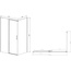 Vincea Dice VSR-4D1013CL Профиль Хром / Прозрачное стекло 130х100 Душевой уголок 100x130x200 см, Италия - фото 5