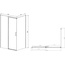 Vincea Dice VSR-4D9012CL Профиль Хром / Прозрачное стекло 120х90 Душевой уголок 90x120x200 см, Италия - фото 5