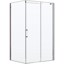 Vincea Dice VSR-4D9012CL Профиль Хром / Прозрачное стекло 120х90 Душевой уголок 90x120x200 см, Италия - фото 1 - фото 1