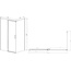 Vincea Dice VSR-4D9016CL Профиль Хром / Прозрачное стекло 160х90 Душевой уголок 90x160x200 см, Италия - фото 5