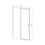 Vincea Dice VDS-4D130CLGM Прозрачное стекло/Вороненая сталь 130 Душевая дверь 0,8x130x200 см, Италия - фото 3 Vincea Dice VDS-4D130CLGM Прозрачное стекло/Вороненая сталь 130 Душевая дверь 0,8x130x200 см, Италия - фото 3