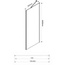 Vincea Extra VSG-1E800CL Хром/Прозрачное стекло 80х200 Боковая панель 0,8x80x200 см, Италия - фото 3