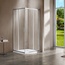 Vincea Garda VSS-1G8090CL Стекло прозрачное/Профиль Хром 80х90 Душевой уголок 80x90x190 см, Италия - фото 1