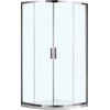 Vincea Garda VSQ-1G100CL Профиль Хром / Прозрачное стекло 100х100