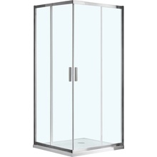 Vincea Garda VSS-1G100CL Профиль Хром / Прозрачное стекло 100х100 Душевой уголок 100x100x190 см, Италия - фото 1 - фото 1