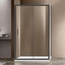 Vincea Garda VSR-1G9013CLGM Профиль Воронёная сталь / Прозрачное стекло 130х90 Душевой уголок 90x130x190 см, Италия - фото 1