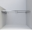 Vincea Garda VDS-1G125CLG Прозрачное стекло/Шлифованное золото 125 Душевая дверь 0,6x125x190 см, Италия - фото 4