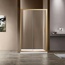 Vincea Garda VDS-1G125CLG Прозрачное стекло/Шлифованное золото 125 Душевая дверь 0,6x125x190 см, Италия - фото 1