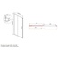 Vincea Garda VDS-1G105CLGM Прозрачное стекло/Вороненая сталь 105 Душевая дверь 0,6x105x190 см, Италия - фото 5 Vincea Garda VDS-1G105CLGM Прозрачное стекло/Вороненая сталь 105 Душевая дверь 0,6x105x190 см, Италия - фото 5