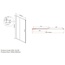 Vincea Garda VDS-1G100CH Стекло шиншилла/Хром 100 Душевая дверь 0,6x100x190 см, Италия - фото 7
