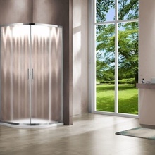 Vincea Garda VSQ-1G900CH Стекло шиншилла/Профиль Хром 90х90 Душевой уголок 90x90x190 см, Италия - фото 1 - фото 2