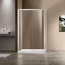 Vincea Garda VSR-1G8012CL Стекло прозрачное/Хром 120х80 Душевой уголок 120x80x190 см, Италия - фото 1