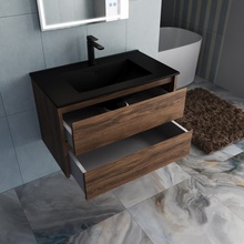 Vincea Gio VMC-2G800CO Дуб Чарльстон 80 Тумба для раковины 47,6x80x47,5 см, Италия - фото 1 - фото 2