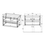 Vincea Gio VMC-2G100TO Дуб табак 100 Тумба для раковины 46x80x50 см, Италия - фото 6