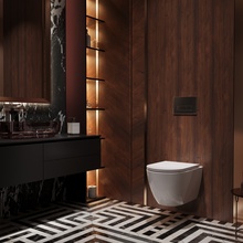 Vincea Globo VT1-74T Унитаз подвесной 52,5x35,8x34,8 см, Италия - фото 1 - фото 2