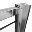 Vincea Intra VDP-1I9010CL Прозрачное стекло/Хром 90/100х190 Душевая дверь 0,8x90x190 см, Италия - фото 3