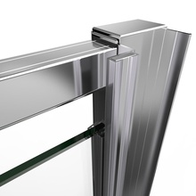 Vincea Intra VDP-1I9010CL Прозрачное стекло/Хром 90/100х190 Душевая дверь 0,8x90x190 см, Италия - фото 1 - фото 3