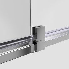 Vincea Intra VDP-1I9010CL Прозрачное стекло/Хром 90/100х190 Душевая дверь 0,8x90x190 см, Италия - фото 1 - фото 4