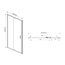 Vincea Intra VDP-1I8090CL Прозрачное стекло/Хром 80 Душевая дверь 0,6x80x190 см, Италия - фото 6