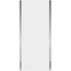Vincea Lugano VSG-1L100CL Хром/Прозрачное стекло 100х200 Боковая панель 0,6x100x200 см, Италия - фото 1