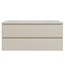 Vincea Luka Soft-Touch VMC-2L100MBG Матовый бежевый 100 Тумба для раковины 47,6x100x47,5 см, Италия - фото 5