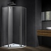Vincea Penta VSP-3P900CLGM Профиль Воронёная сталь / Прозрачное стекло 90х90