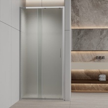 Vincea Rapid-N VDS-3RN12/13MT Текстурное стекло/Хром 120 Душевая дверь 0,6x120x195 см, Италия - фото 1 - фото 2