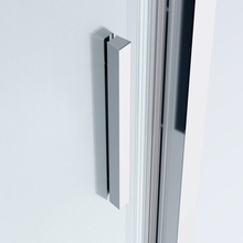Vincea Rapid-N VDS-3RN12/13MT Текстурное стекло/Хром 120 Душевая дверь 0,6x120x195 см, Италия - фото 1 - фото 3