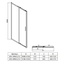 Vincea Rapid-N VDS-3RN11/12MT Текстурное стекло/Хром 110 Душевая дверь 0,6x110x195 см, Италия - фото 5