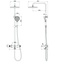 Vincea Rim VSFS-2RM1CH Хром Душевая система 53,1x25x145 см, Италия - фото 4
