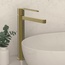 Vincea Rondo VBF-1R2BG Для раковины Брашированное золото Смеситель 20,8x5x29,8 см, для раковины, Италия - фото 2