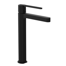 Vincea Rondo VBF-1R2MB Для раковины Матовый черный Смеситель 20,8x5x29,8 см, для раковины, Италия - фото 1 - фото 1