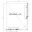 Vincea Slim-N VSS-4SN8010CLG Профиль Золото брашированное / Прозрачное стекло 100х80 Душевой уголок 80x100x195 см, Италия - фото 5