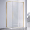 Vincea Slim-N VSR-4SN9013CLG Профиль Золото брашированное / Прозрачное стекло 130х90