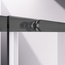 Vincea Slim-N VDS-4SN110CLGM Прозрачное стекло/Вороненая сталь 110 Душевая дверь 0,6x110x195 см, Италия - фото 3