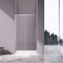 Vincea Slim-N VDS-4SN100CL Прозрачное стекло/Хром 100 Душевая дверь 0,6x100x195 см, Италия - фото 1 - фото 2