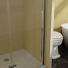 Vincea Slim-N VDPH-5SN100CL Прозрачное стекло/Хром 100 Душевая дверь 0,6x100x195 см, Италия - фото 1 - фото 3