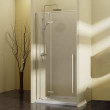 Vincea Slim-N VDPH-5SN100CL Прозрачное стекло/Хром 100 Душевая дверь 0,6x100x195 см, Италия - фото 1 - фото 2
