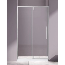 Vincea Slim-N VDP-4SN120CL Прозрачное стекло/Хром 120 Душевая дверь 0,6x120x195 см, Италия - фото 1 - фото 1