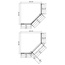 Vincea Slim-N VSP-4SN900CLG 90x90, брашированное золото, стекло прозрачное Душевой уголок 90x90x195 см, Италия - фото 3 Vincea Slim-N VSP-4SN900CLG 90x90, брашированное золото, стекло прозрачное Душевой уголок 90x90x195 см, Италия - фото 3