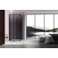 Vincea Slim-N VSS-4SN8010CGB Стекло тонированное/Профиль Черный 100х80 Душевой уголок 100x80x195 см, Италия - фото 2